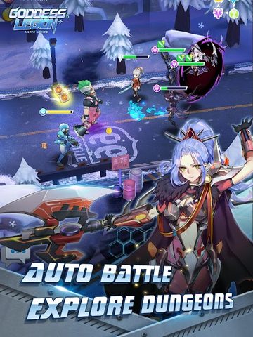 Screenshot 10: Goddess Legion: Silver Lining - AFK RPG