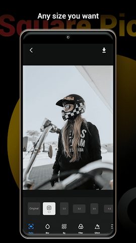 Screenshot 4: Photo Editor Pro - Square Pic