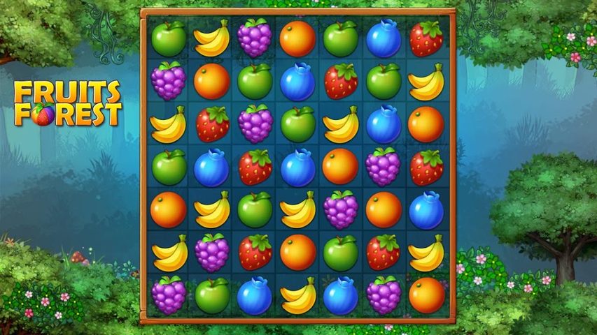 Screenshot 3: Fruits Forest : Rainbow Apple