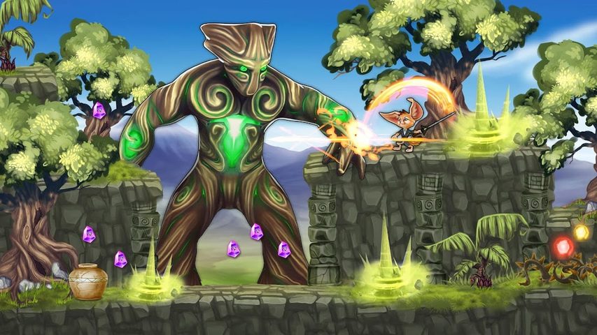 Screenshot 8: Fin Ancient Mystery platformer