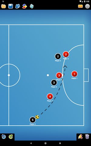 Screenshot 7: Coach Tactic Board: Futsal