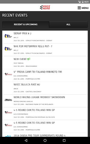 Screenshot 7: RaceHero Live Timing & Results