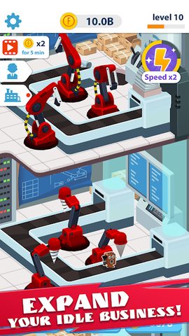 Screenshot 4: Idle Factory Corp.: Business Tycoon Clicker Games