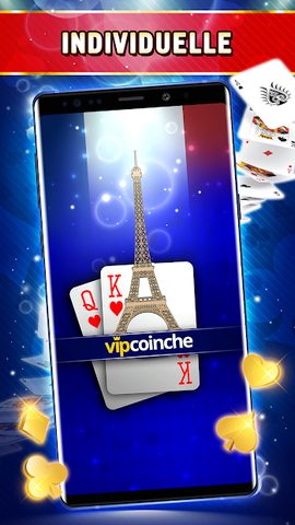 Screenshot 1: Coinche Offline - Single Player Card Game