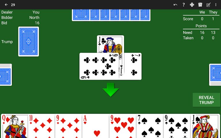 Screenshot 21: 29 Card Game by NeuralPlay