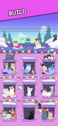 Screenshot 2: Cats Tower - Adorable Cat Game