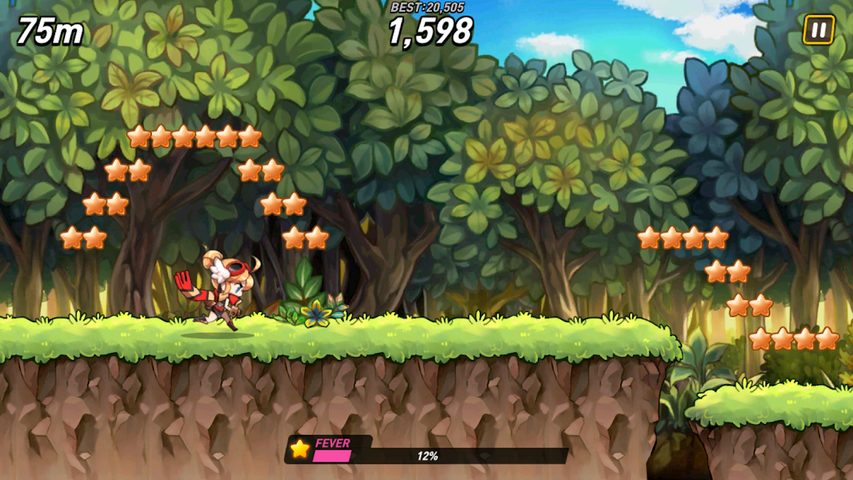 Screenshot 1: WIND Runner Adventure