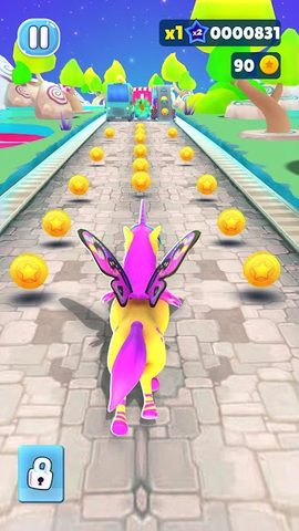 Screenshot 3: Unicorn Run - Race Horse Games