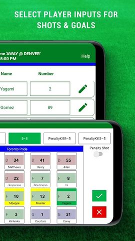Screenshot 4: iTrackLacrosse Stats - Track Lacrosse Statistics