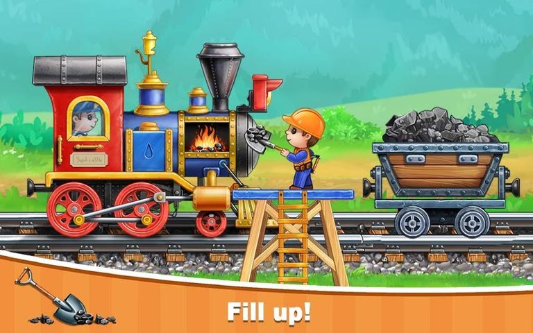 Screenshot 2: Train Games for Kids: station