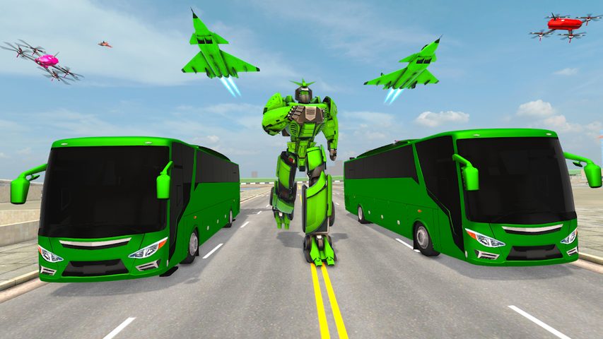 Screenshot 13: Bus Robot Car Game: Robot Game