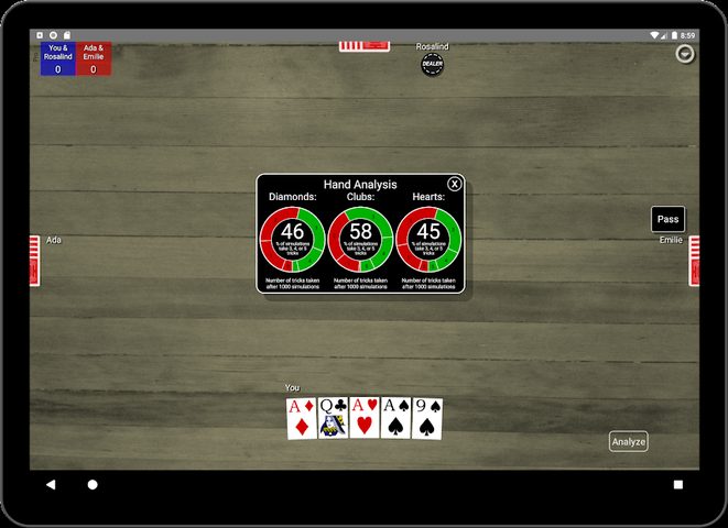 Screenshot 14: Euchre Card Classic