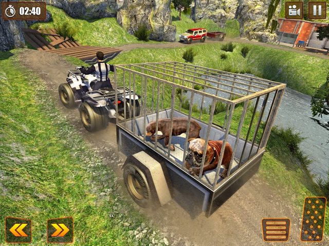 Screenshot 2: Offroad Dog Transport Driving Simulator