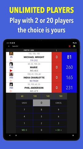 Screenshot 16: Russ Bray Darts Scorer Pro