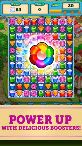 Screenshot 3: Fast Food Match 3 Game Offline