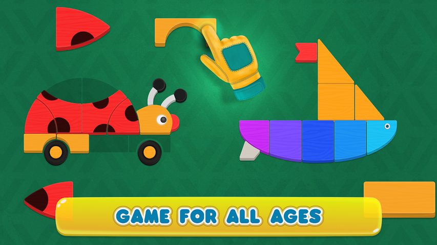 Screenshot 17: Cosmo Shapes Puzzles for kids