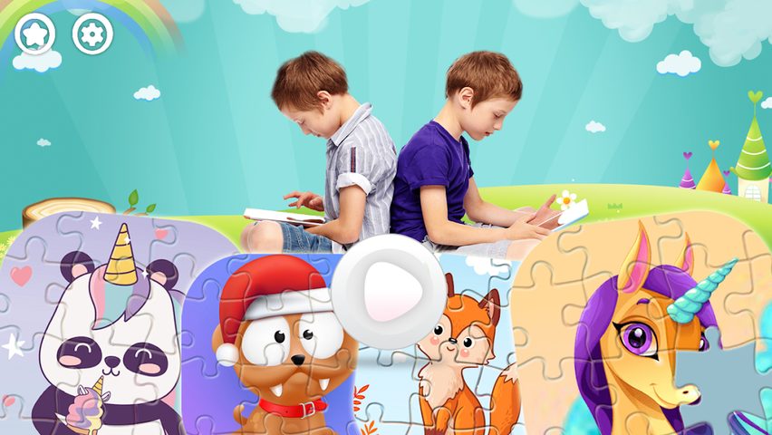 Screenshot 1: Kids Puzzles Game