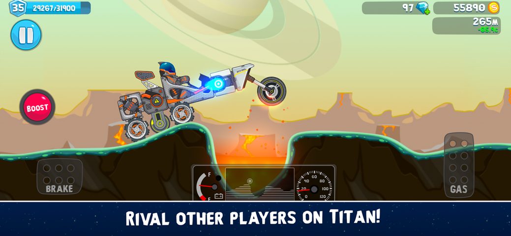 Screenshot 5: RoverCraft Space Racing 4+