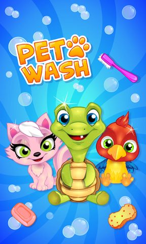 Screenshot 1: Pet Wash