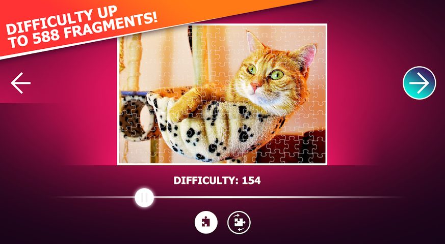 Screenshot 3: Unlimited Puzzles - jigsaw for kids and adult