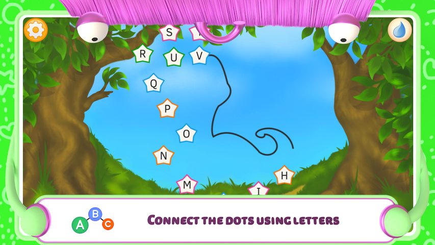 Screenshot 4: Connect the Dots  - Dinosaurs
