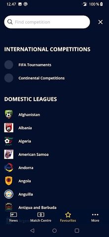 Screenshot 5: FIFA - Tournaments, Soccer News & Live Scores