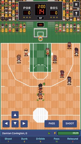 Screenshot 4: Hoop League Tactics