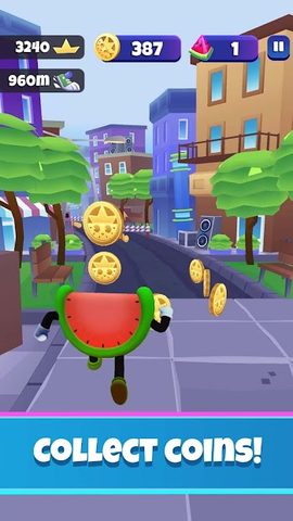 Screenshot 2: Fruits Runner