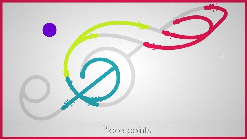 Screenshot 1: Lines - Physics Drawing Puzzle