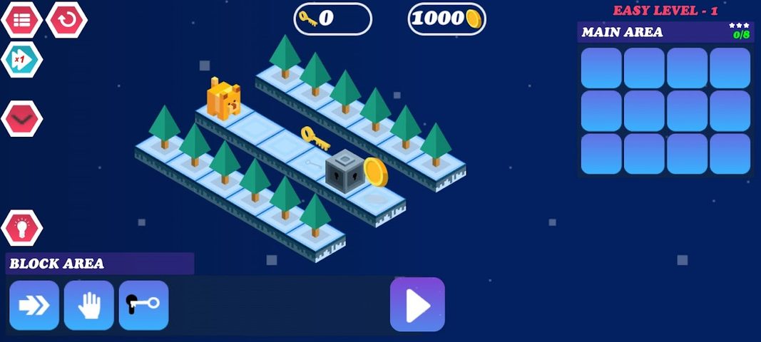 Screenshot 4: Algorithm City : The Snow Code