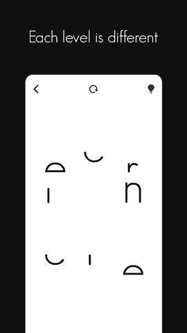 Screenshot 5: here - a puzzle game