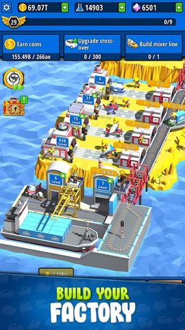 Screenshot 1: Idle Inventor - Factory Tycoon
