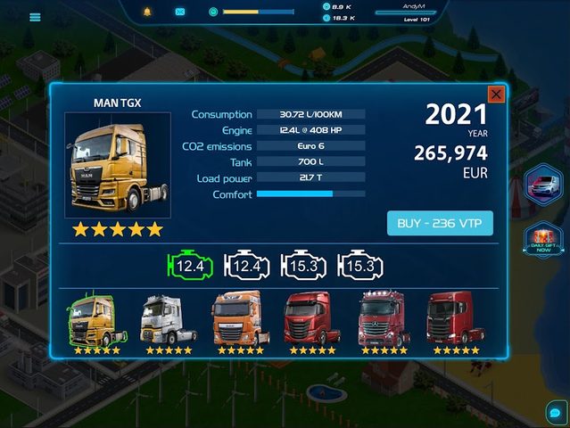 Screenshot 10: Virtual Truck Manager 2 Tycoon