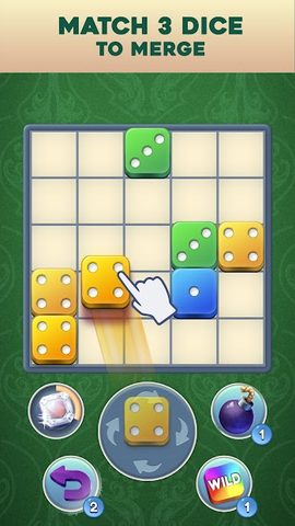 Screenshot 1: Dice Merge! Puzzle Master