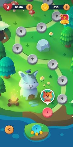 Screenshot 3: Fox Bubble Shooter - Bubble Game