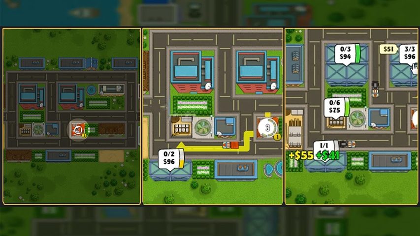Screenshot 1: Building Rush 2: Time Management Strategy Game