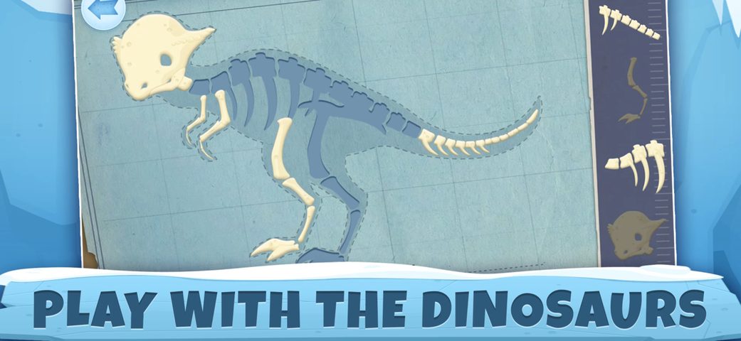 Screenshot 1: Archaeologist Ice Age Dinosaur 4+