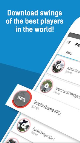 Screenshot 1: ProGolf - Golf Swing Analyzer
