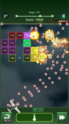 Screenshot 5: Bricks Shooter : STRIKERS 1945