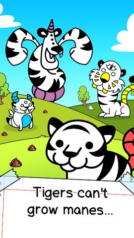 Screenshot 1: Tiger Evolution Idle Wild Cats