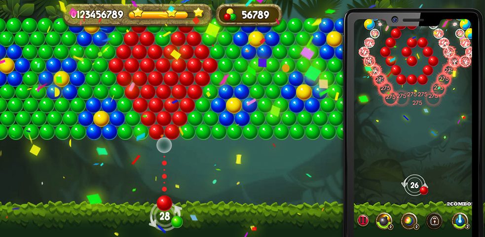 Screenshot 3: Bubble Shooter: Jungle POP