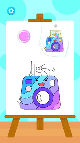 Screenshot 6: Kawaii Games: Kids Coloring Book & Puzzle