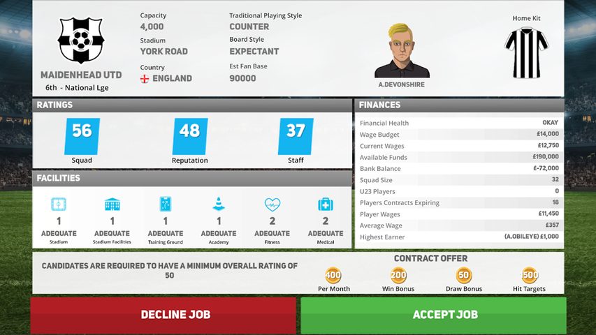 Screenshot 10: Club Soccer Director 2020 - Soccer Club Manager