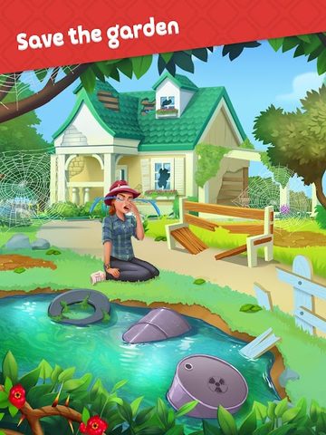 Screenshot 6: Garden Match 3 Games Design