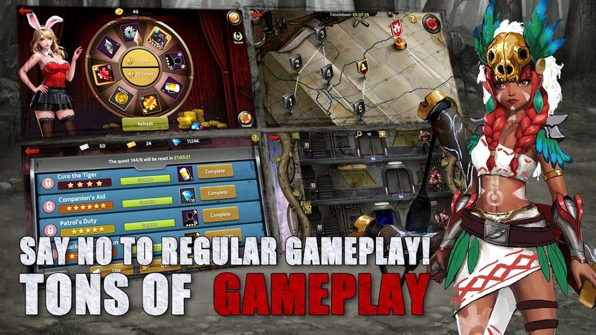 Screenshot 4: Zombies Crisis：Fight for Survival RPG