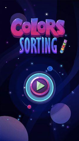 Screenshot 1: Colors Sorting Puzzle Game