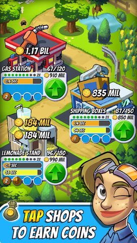 Screenshot 1: Tap Empire: Idle Tycoon Game