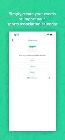 Screenshot 21: Teamy: app for sports teams
