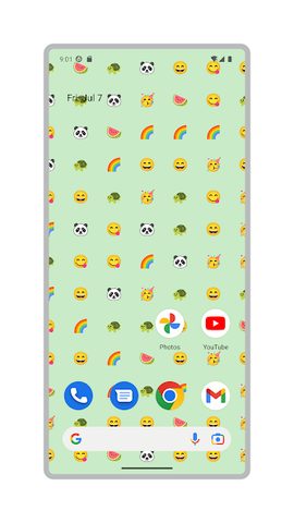 Screenshot 6: Pixel Emoji Wallpaper