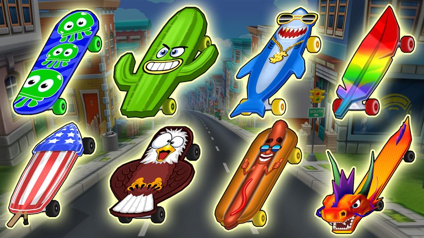 Screenshot 23: Skater Rush Endless Skateboard